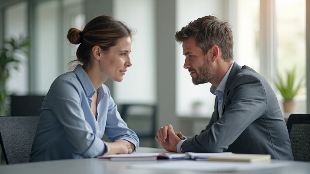 Twee collega's in gesprek, notities makend, actieve communicatie en aandacht voor detail