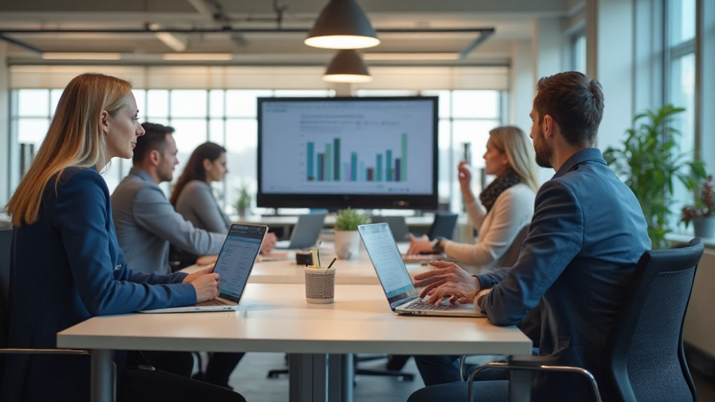 Professionele werkruimte met prestatieoptimalisatie